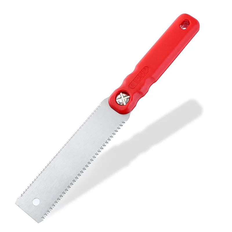 Woodworking In Japanese - 日本の小型両面鋸木工ハンドミニソー 65mn 鋼柔軟な刃木材プラスチックハンドツールを切断するため