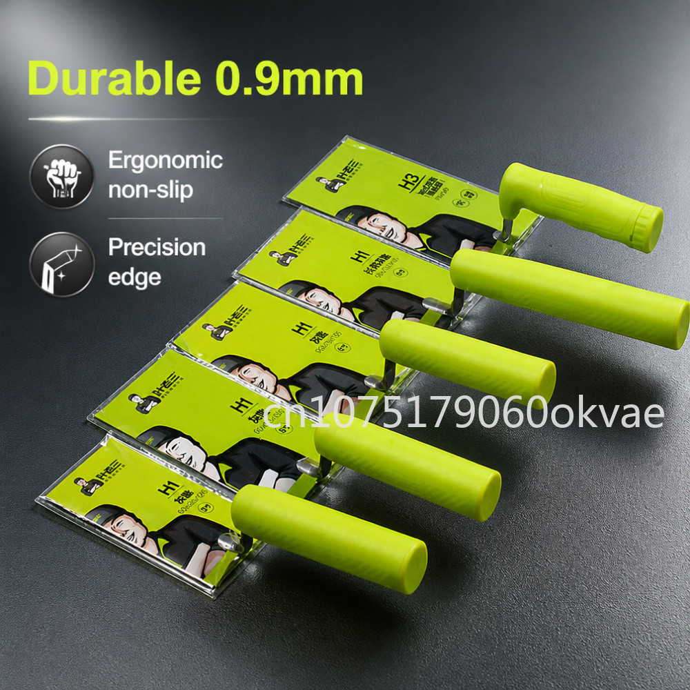 プロ仕様の石工用こて、刃厚0.9mm、手動セメントスクレーパ - Drawknife Blade のレビューと価格