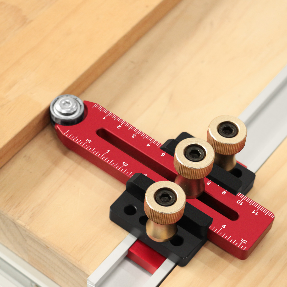 薄型リップジグテーブルソージグガイド、2つのガイドベアリング - Woodworking Workshop のレビューと価格