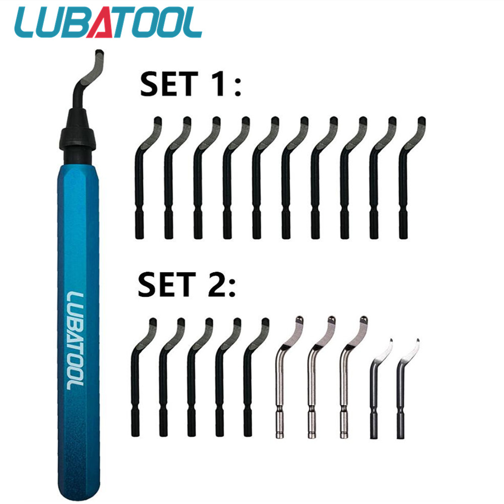 LUBATOOL バリ取りツール 11 HSS 鋼刃付き、3 - Woodworking Resin のレビューと価格