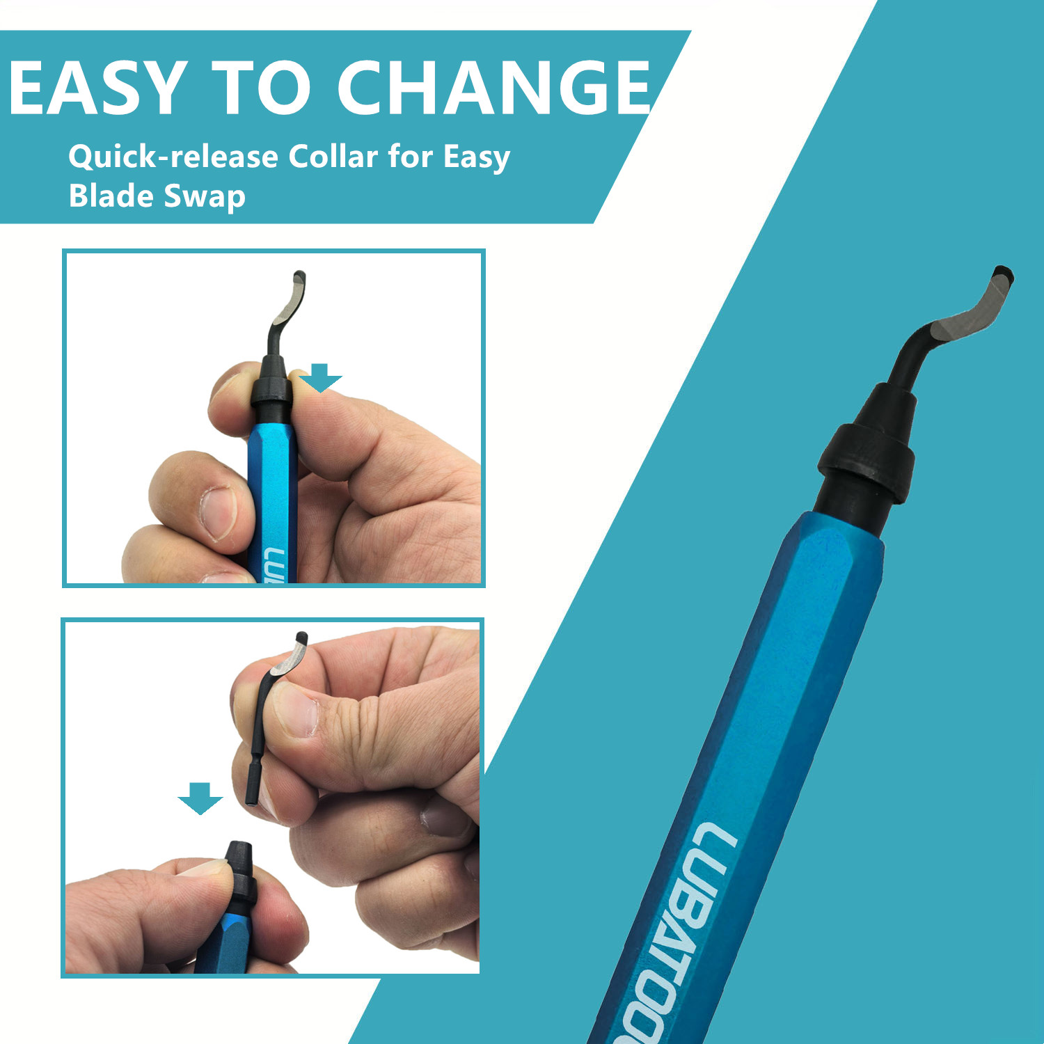LUBATOOL バリ取りツール 11 HSS 鋼刃付き、3 - Woodworking Resin のレビューと価格