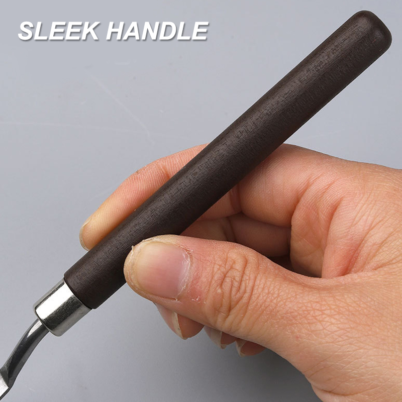 1-7 個ステンレス鋼へらキットパレットガッシュ用品油絵ナイ - Drawknife Blade のレビューと価格
