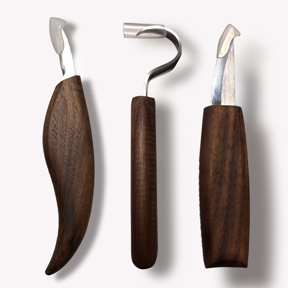 5本セット ステンレス製 木彫り工具セット。軟材用。DIY手 - Wood Chisel Set のレビューと価格